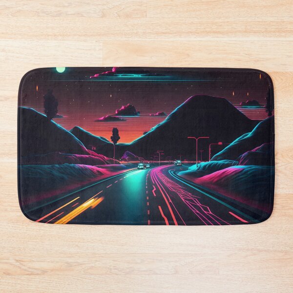 Item preview, Night Neon Road designed and sold by ArtAT.