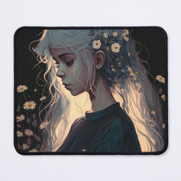 Item preview, Cute girl in the dreamland designed and sold by VibArtVision.