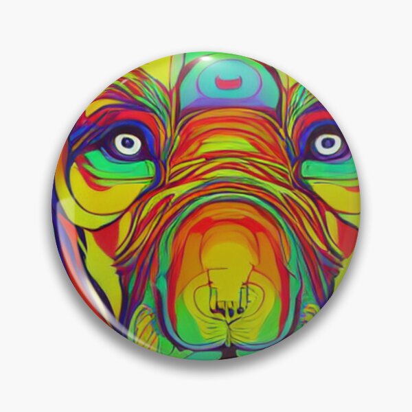 Item preview, Psychedelic Artwork - The Shamanic Dog designed and sold by Mindscyther.