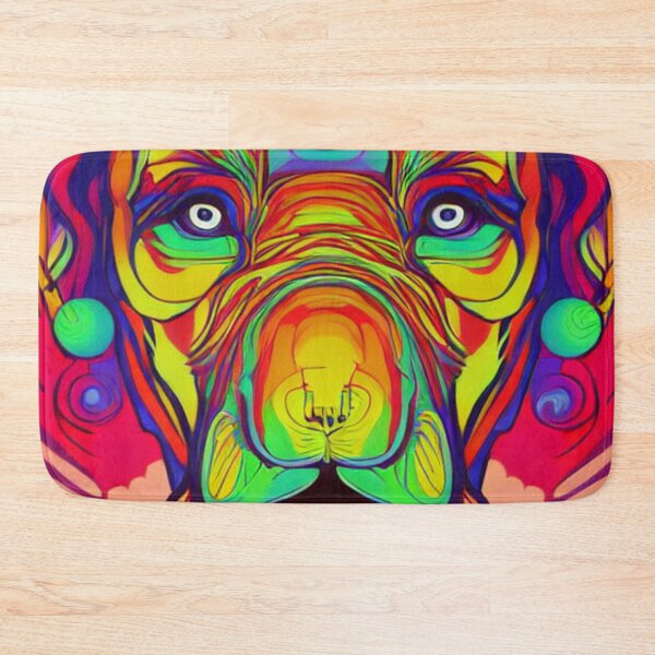Item preview, Psychedelic Artwork - The Shamanic Dog designed and sold by Mindscyther.