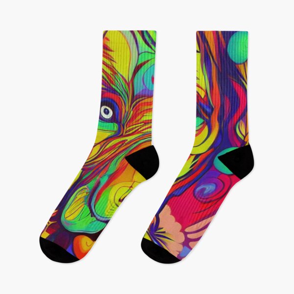 Item preview, Psychedelic Artwork - The Shamanic Dog designed and sold by Mindscyther.