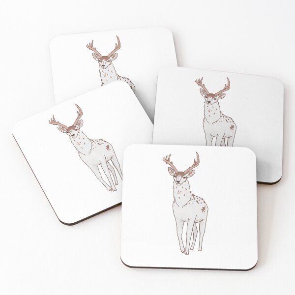 Item preview, piebald deer designed and sold by Staticfax Designs.