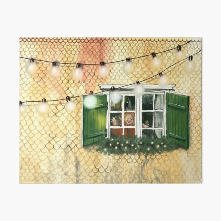 Surprise visit Art Board Print