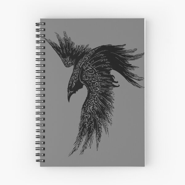Item preview, Crow Raven Kattegat Viking T-Shirt & accessories for Viking warriors Lover designed and sold by Arty Fun Shop.