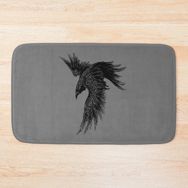 Item preview, Crow Raven Kattegat Viking T-Shirt & accessories for Viking warriors Lover designed and sold by Arty Fun Shop.
