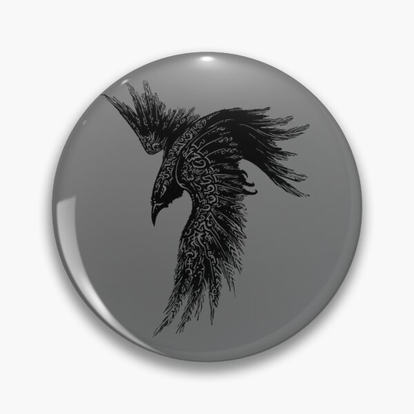 Item preview, Crow Raven Kattegat Viking T-Shirt & accessories for Viking warriors Lover designed and sold by Arty Fun Shop.