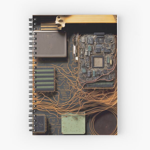 Item preview, Inner workings: A Detailed Illustration Depicts the Inside of a Mobile Phone with its Components and Chips. designed and sold by BotTastic.