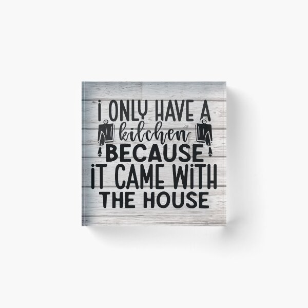 Item preview, I only have kitchen Because It came with house - Funny Kitchen Signs Decor  designed and sold by AppareIIndustry.