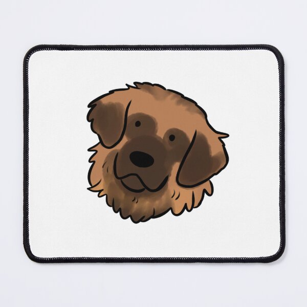 Item preview, Leonberger dog cute illustration designed and sold by Yarafantasyart.