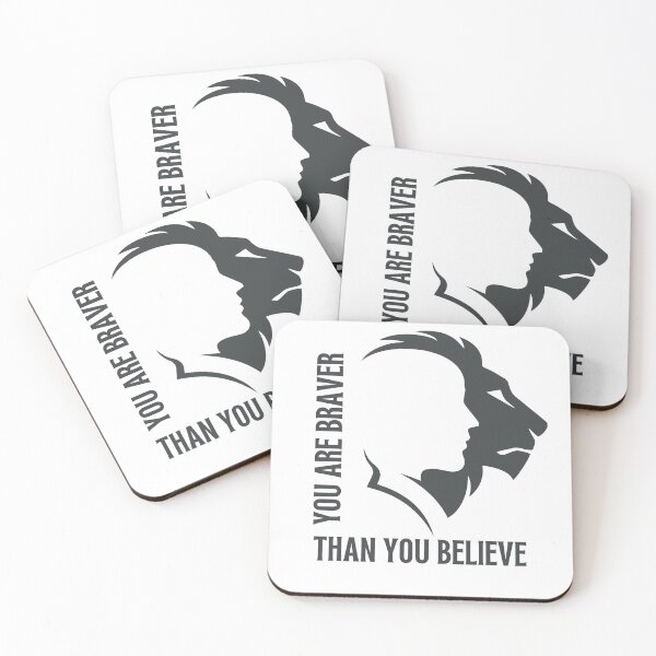 Item preview, You are braver than you believe designed and sold by We Grow.