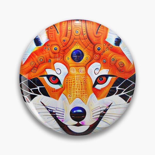 Item preview, Dreamy Fox Spirit Animal Face Designer designed and sold by skedman.