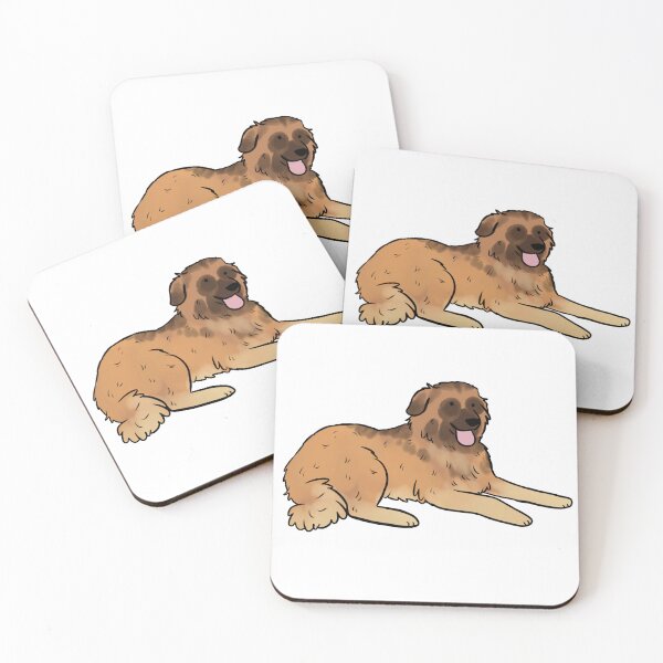 Item preview, Leonberger dog cute illustration  designed and sold by Yarafantasyart.