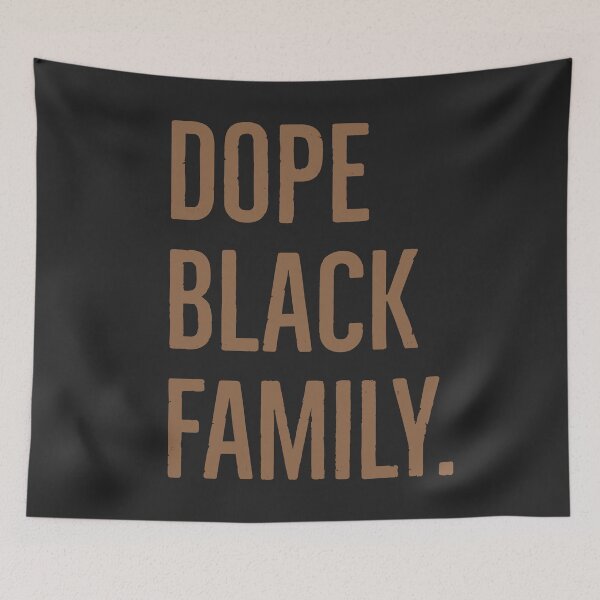 Artikelvorschau, Dope Black-Familie. Monat der schwarzen Geschichte. entworfen und verkauft von Tarun Bisht.
