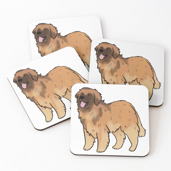Item preview, Leonberger dog cute illustration  designed and sold by Yarafantasyart.