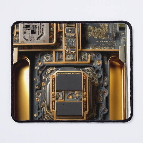 Item preview, Inner workings: A Detailed Illustration Depicts the Inside of a Mobile Phone with its Components and Chips. designed and sold by BotTastic.