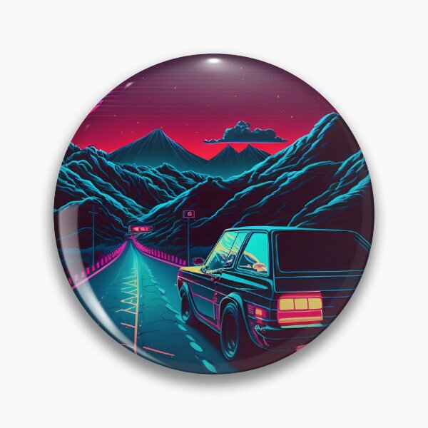 Item preview, Retro Neon Drive designed and sold by ArtAT.