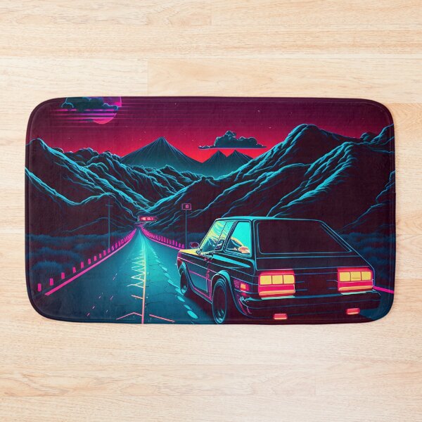 Item preview, Retro Neon Drive designed and sold by ArtAT.