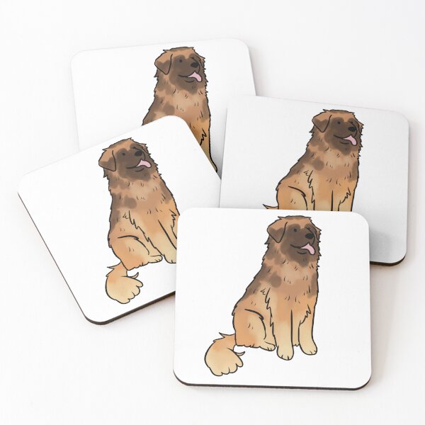 Item preview, Leonberger dog cute illustration  designed and sold by Yarafantasyart.