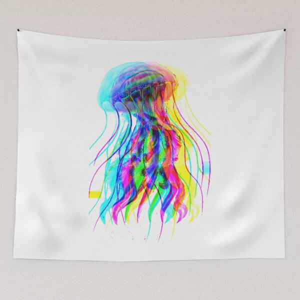 Item preview, Psychedelic Jellyfish designed and sold by Mindscyther.