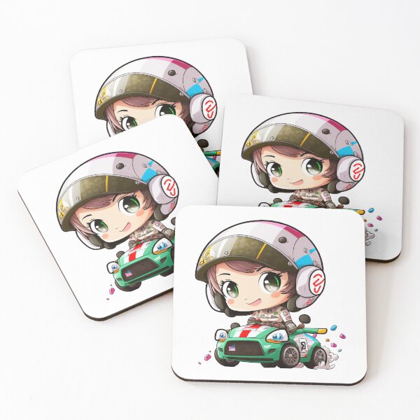 Item preview, Chibi Racer Girl designed and sold by TheChibiStore.
