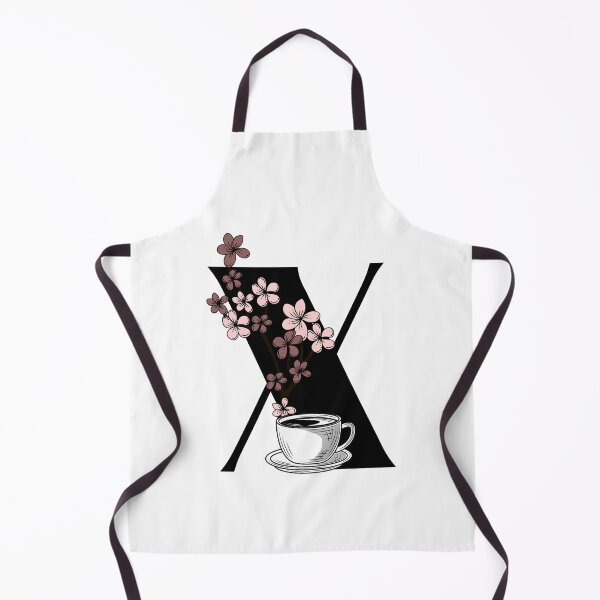 Item preview, Floral Coffee Monogram Letter X designed and sold by Coffee Lifestyle.