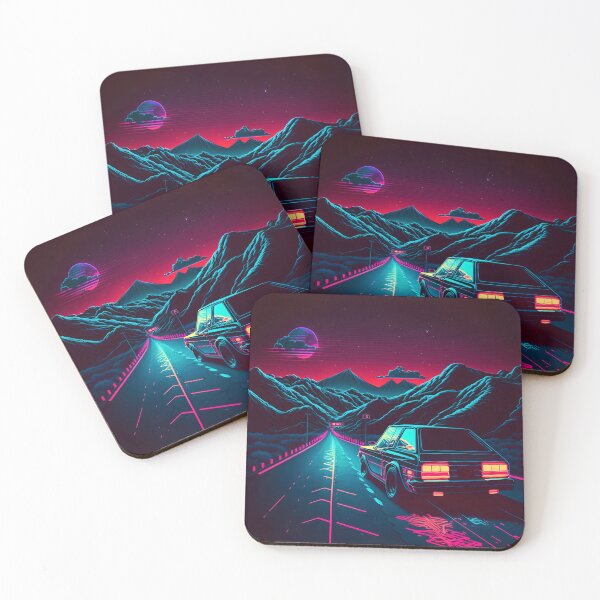 Item preview, Retro Neon Drive designed and sold by ArtAT.