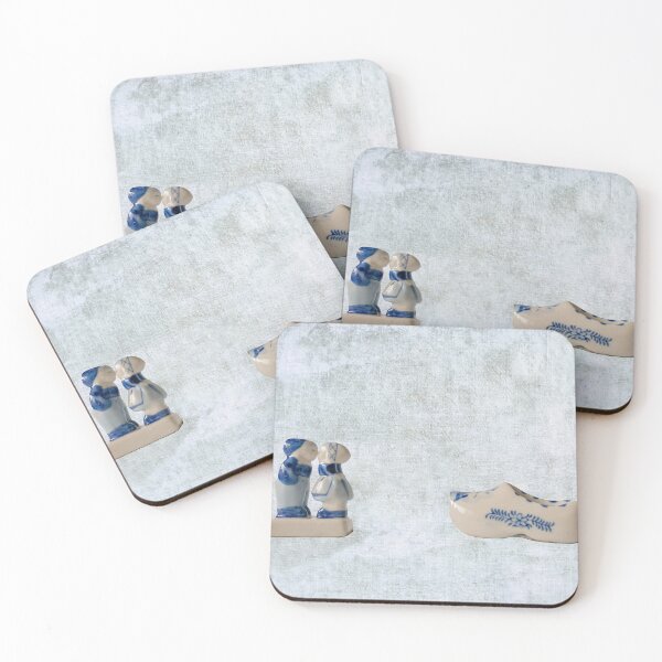 Item preview, Couple and shoe in Delft blue ceramics designed and sold by Photopat.