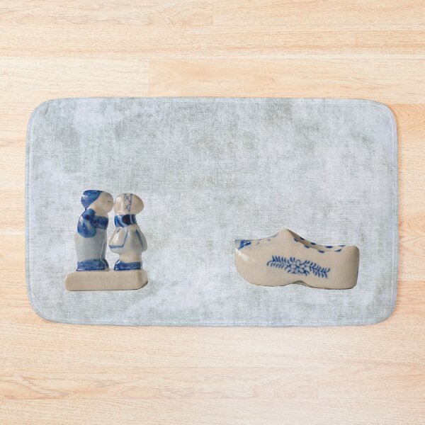 Item preview, Couple and shoe in Delft blue ceramics designed and sold by Photopat.