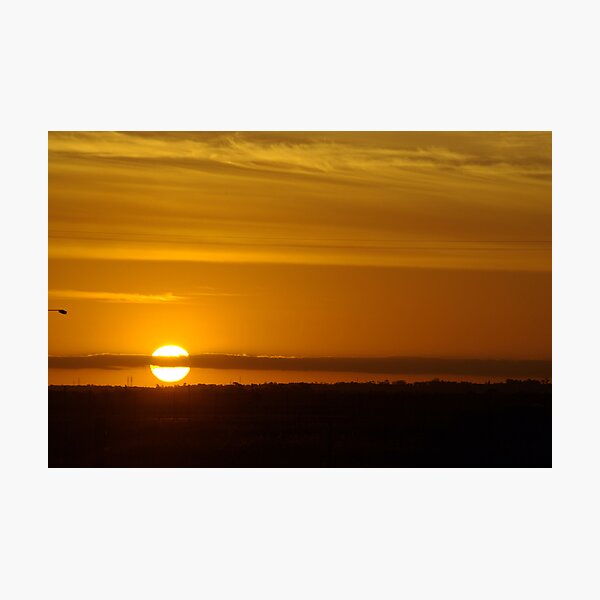 Avalon Sunset Photographic Print