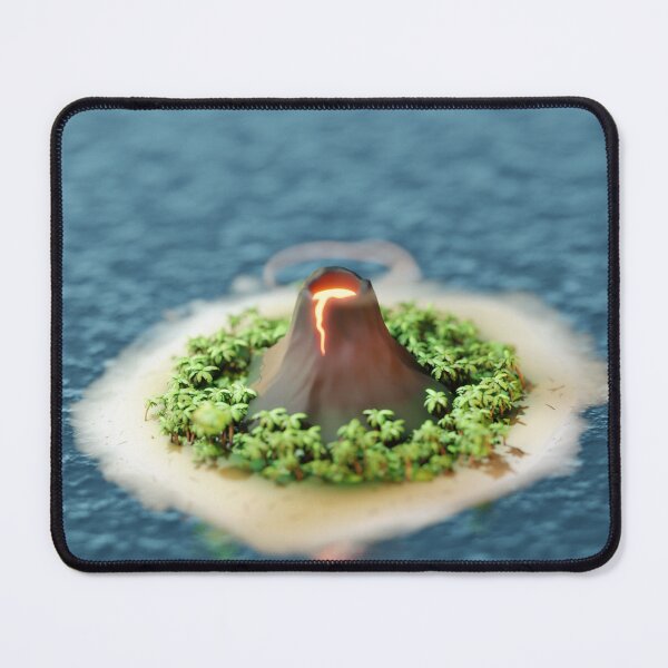 Item preview, Cute Volcano Lowpoly 3D Isometric designed and sold by Gravedrinker.