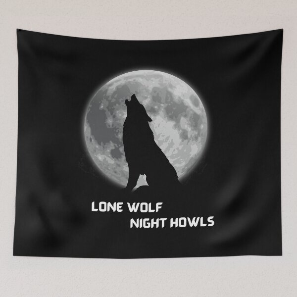 Item preview,  Lone Wolf  Night Howls designed and sold by CannyGoods.