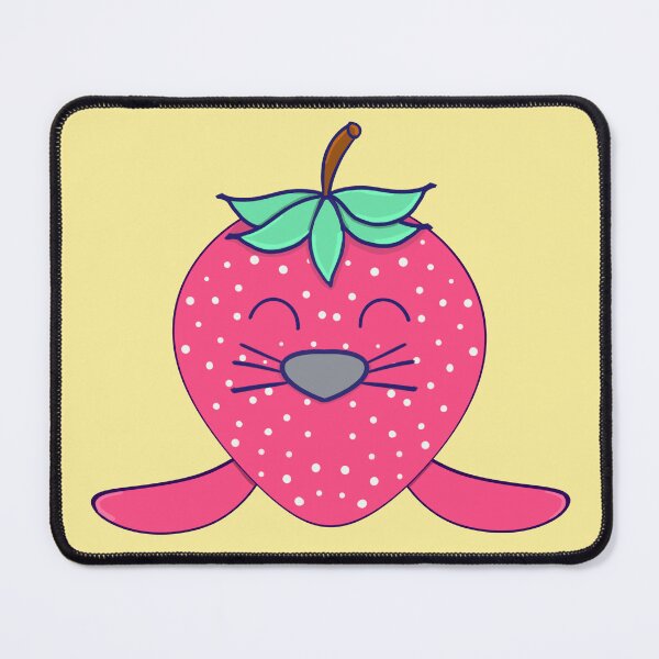 Item preview, Kawaii Cute Baby Strawberry Seal, Front Face designed and sold by vystudio.