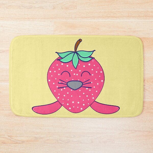 Item preview, Kawaii Cute Baby Strawberry Seal, Front Face designed and sold by vystudio.