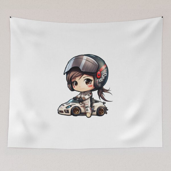 Item preview, Chibi Racer Girl designed and sold by TheChibiStore.
