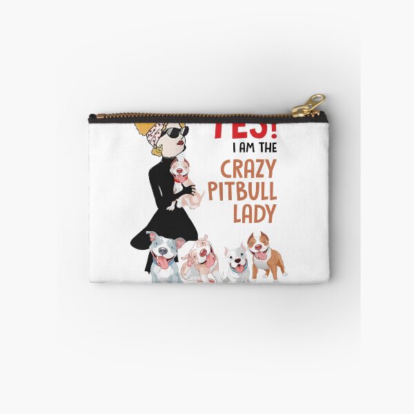 Item preview, I'm the crazy pitbull lady designed and sold by karpazawandad.