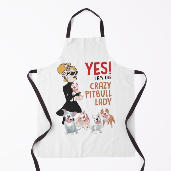 Item preview, I'm the crazy pitbull lady designed and sold by karpazawandad.