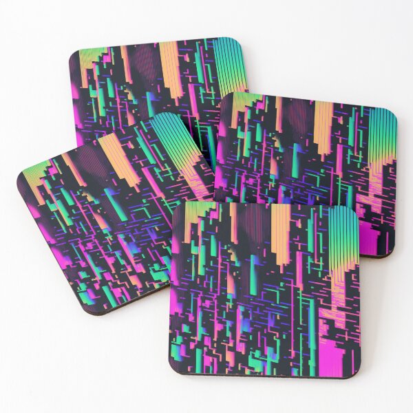 Item preview, Cyberpunk Glitch: A Futuristic Phone Cover with a Distorted and Glitched Pattern. designed and sold by BotTastic.