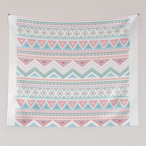Item preview, Geometric abstract colorful pattern designed and sold by Riocloud.
