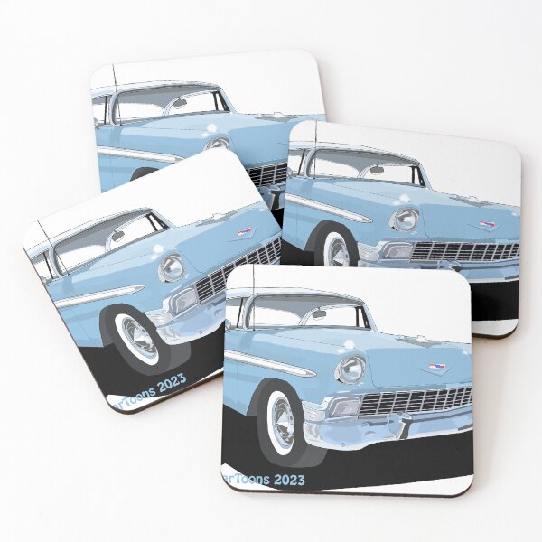 Item preview, 1956 Chevy designed and sold by Curt's KarToons.