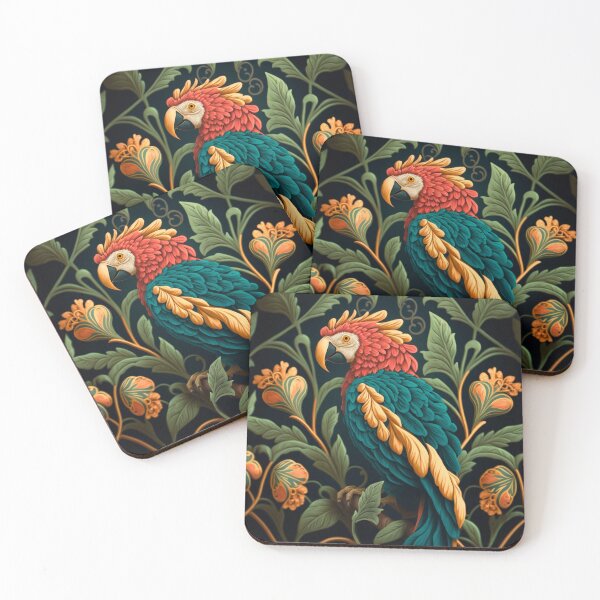 Item preview, Red and yellow parrot  designed and sold by luisluisluis.