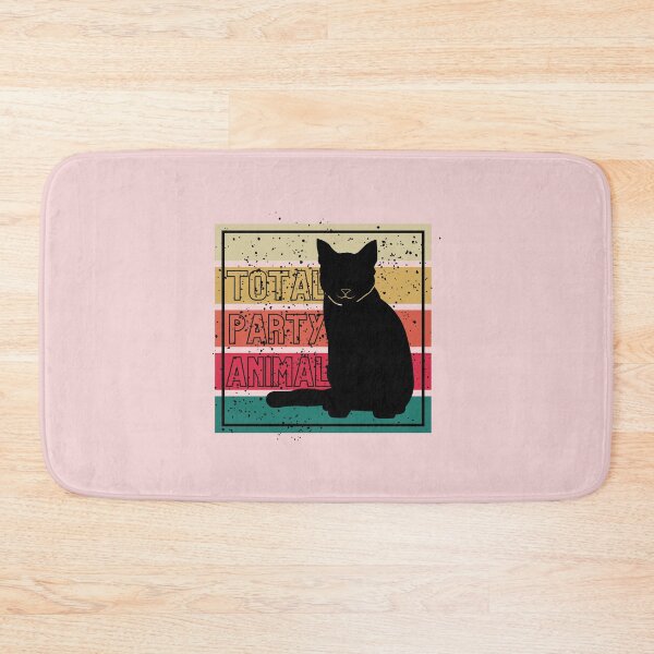 Item preview, Total Party Animal - Cat Lovers Only, Retro Pet designed and sold by BanksiaArt.