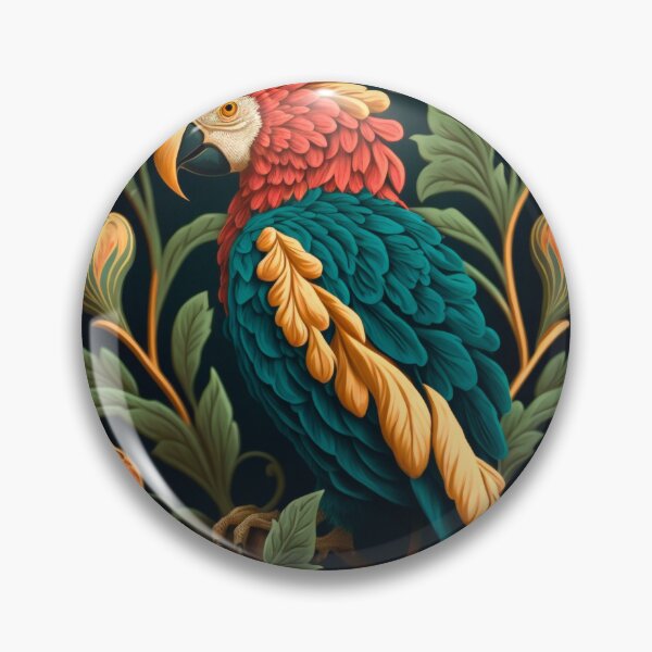 Item preview, Red and yellow parrot  designed and sold by luisluisluis.