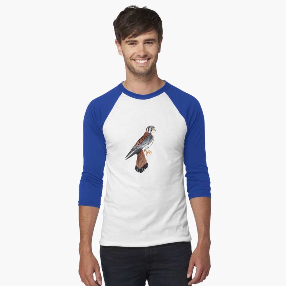 Item preview, Baseball ¾ Sleeve T-Shirt designed and sold by bananaflamingo.