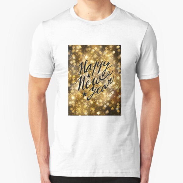 Happy New Years Slim Fit T-Shirt
