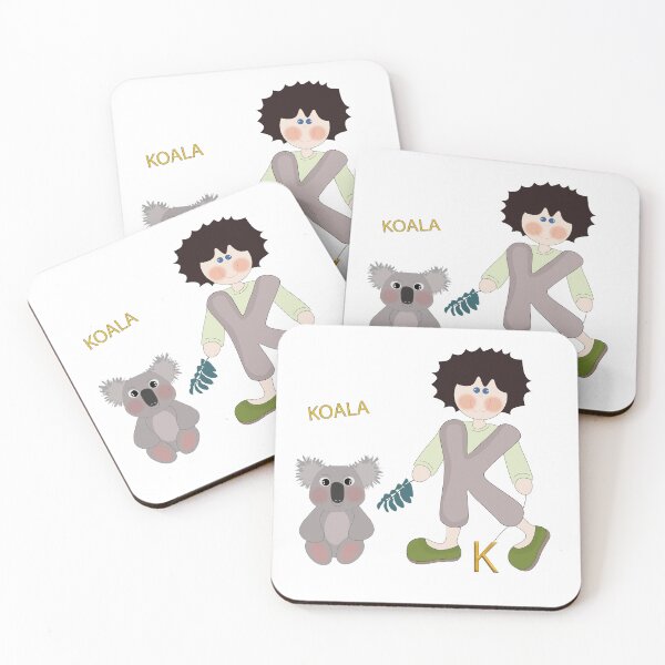 Item preview, Letter K and koala designed and sold by SunGraphicArt.