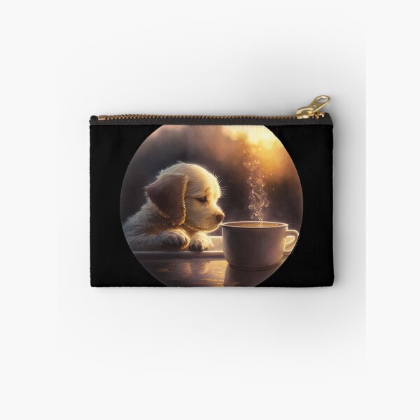 Item preview, Puppy Needs Some Caffeine designed and sold by MorphicPrints.