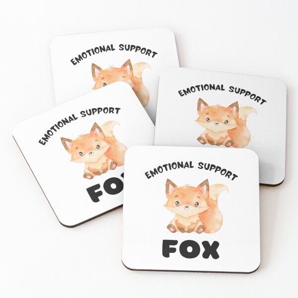 Artikelvorschau, Emotional Support Fox entworfen und verkauft von KTN-Branding.
