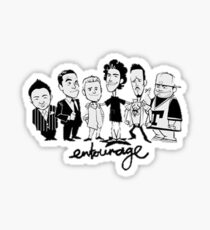 Entourage Sticker