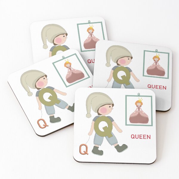 Item preview, Letter Q and quinn designed and sold by SunGraphicArt.