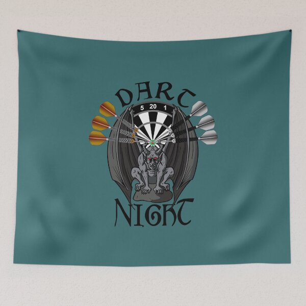 Artikelvorschau, Dart Night, Dart Design im Gothic Style, mystisch entworfen und verkauft von ChrUzDesigner.